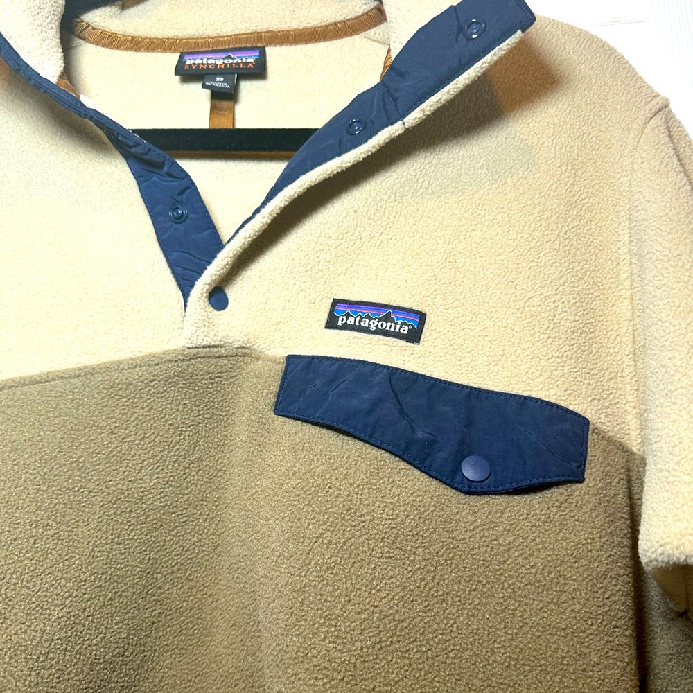 Patagonia XS Men's Lightweight‎ Synchilla® Snap-T® Pullover